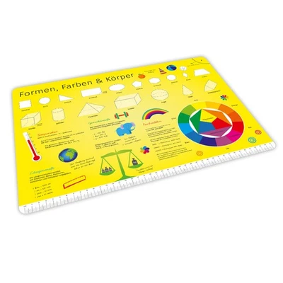 stabiles Vinyl Tischset - Formen, Farben und Körper - Bild 1 von 4