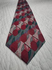 Vintage Robert Talbott 100% Silk Made In USA Best Of Class WPL 4075 Geometric