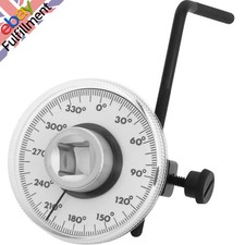 Measure Tool Angle Gauge Meter Drive Torque Wrench Rotation 360 Degree 1/2" N +