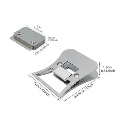 Fly Tying Tool Hackle Clamp Stainless Steel and for Feather Management