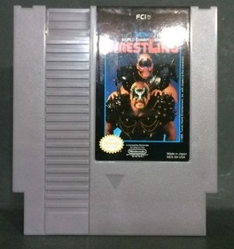 WCW World Championship Wrestling (Nes)(1990) CIB STARTER! All Inserts. See Pics.