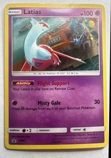 2016-19 Pokemon SM Black Star Promos Latias #SM87