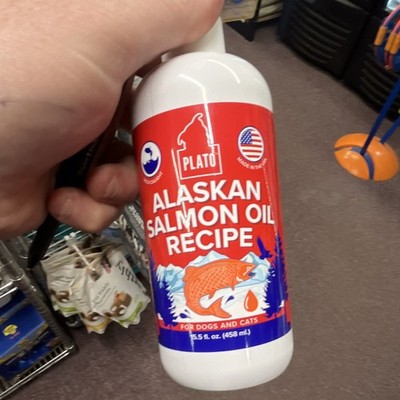 Plato Alaskan Salmon Oil Recipe Skin & Coat Care for Dogs and Cats