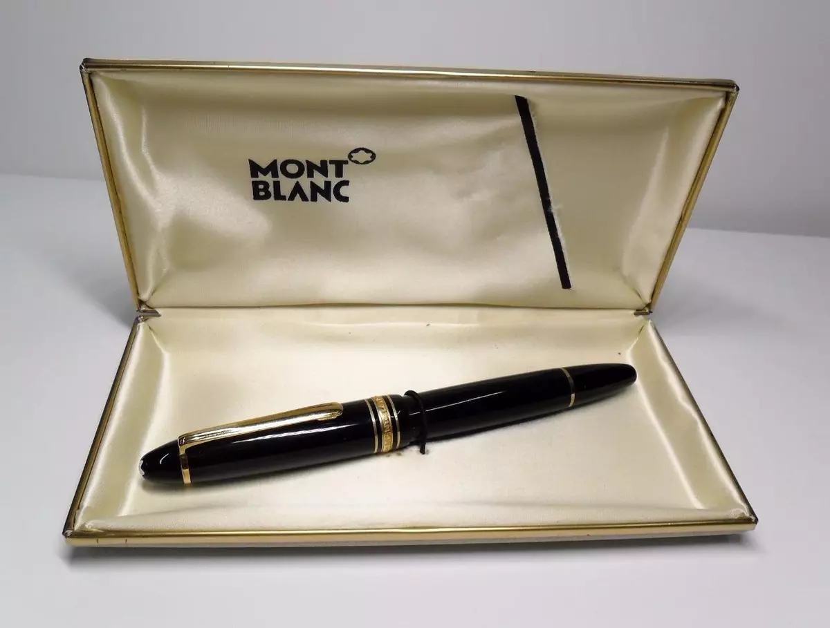 Montblanc Meisterstuck No.146 Fountain Pen w 4810 solid 14k 585 Montblanc M  nib