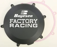 Boyesen Factory Clutch Cover Black Fits KAWASAKI KX450F 2016-2018 CC-18AB
