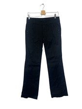 Anthropologie Cartonnier Black Sailor Pants Sz 2 Y2K Cotton Stretch Chino