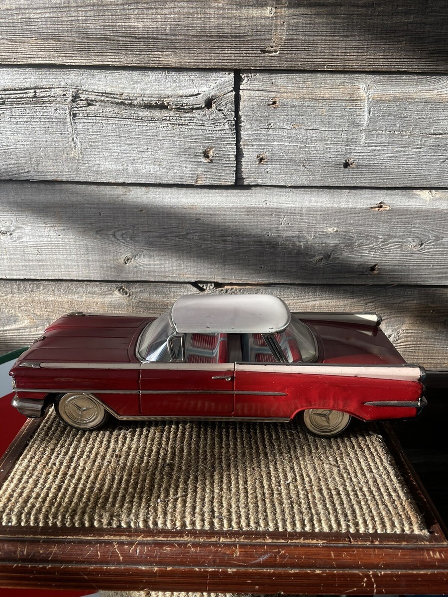 Vintage Tin Toy Car Made In Japan Oldsmobile 13 inch | eBay
