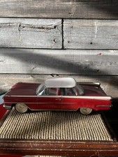 Vintage Tin Toy Car Made In Japan Oldsmobile 13 inch