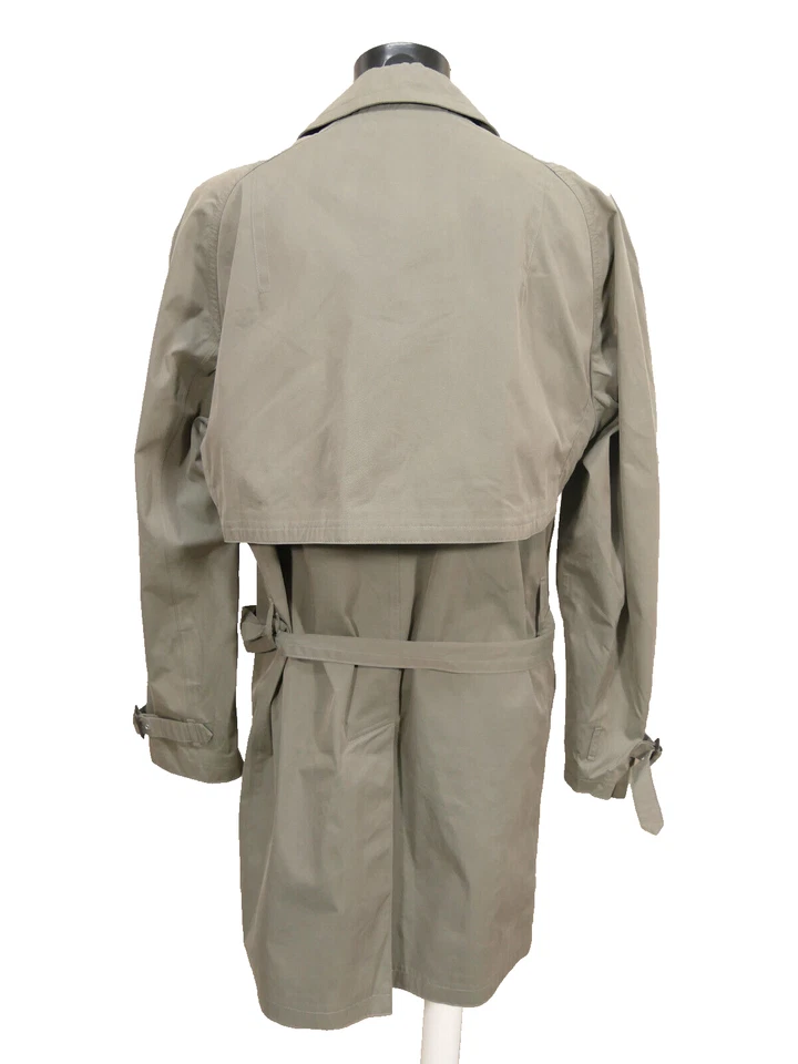 Herno Damen Mantel Trenchcoat Gr M Grau mit Gürtel Wie Neu ( S 6744 ) - Bild 3 von 4