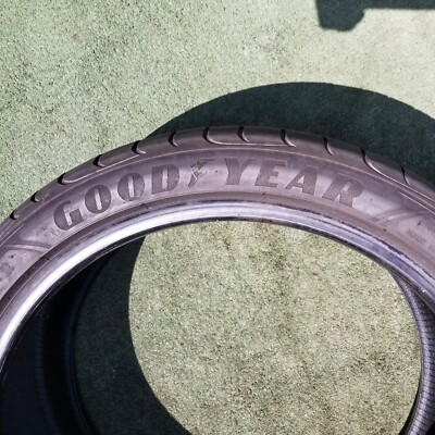 Pair (2) Used 255/40R20 Goodyear Eagle F1 Asymmetric 5 Tires - 6.5/32 Tread