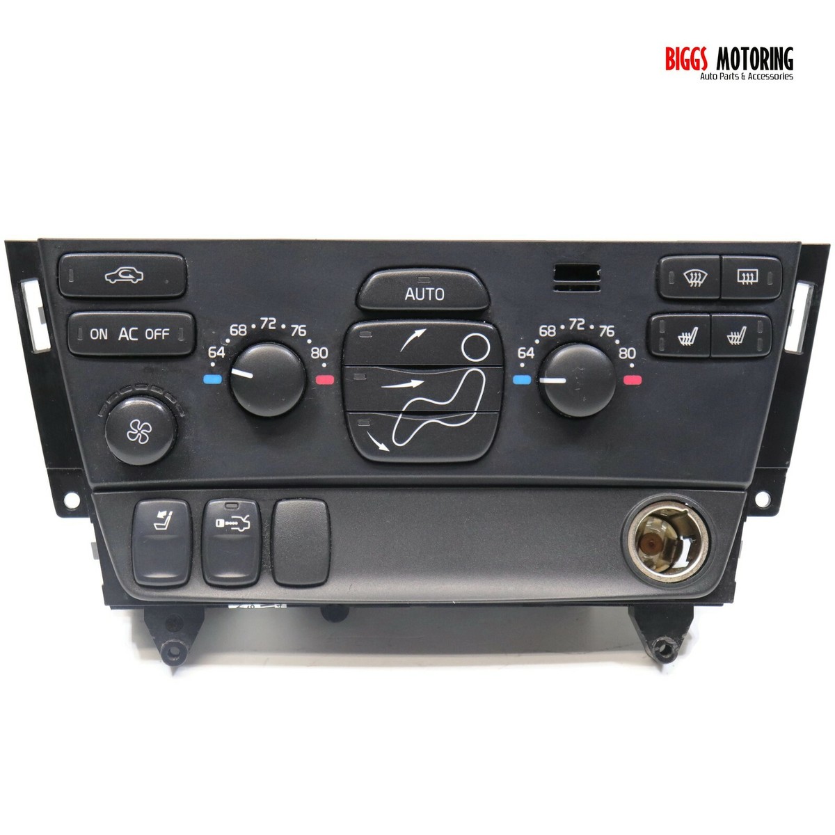2001-2009 Volvo S60 V70 AC Heater Temperature Climate