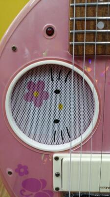 FERNANDES ZO-3HK Hello Kitty Samrio Electric Guitar Pink Very Good