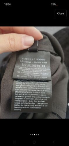 joseph leather leggings - Suede Stretch - Picture 5 of 7