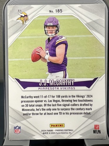 2024 Panini Phoenix - Rookies 6 QB Class, Jayden Daniels, Bo, MPJ, CW, JJ, Drake - Bild 8 von 12