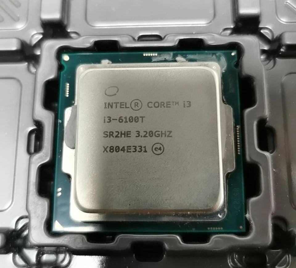 Intel Core 6th Gen i3-6100T LGA-1151 CPU 3.20GHz Skylake Dual-Core SR2HE Desktop - Image 2 of 2