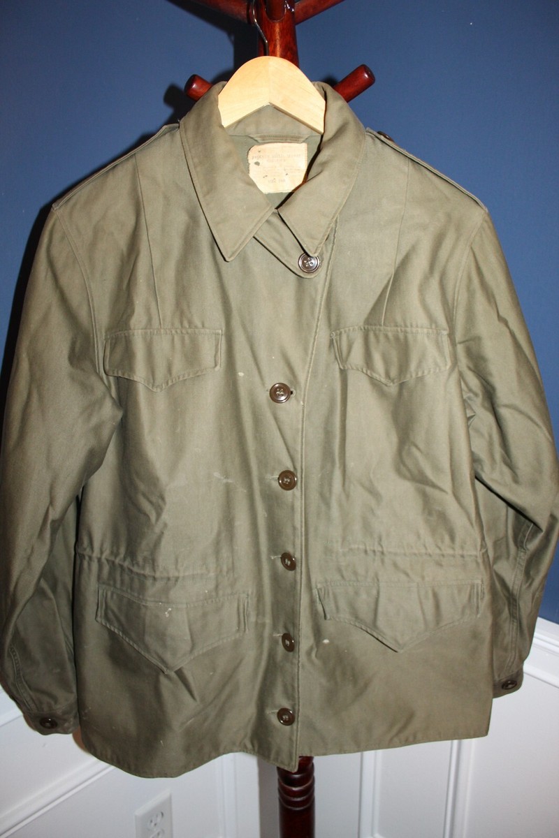 Scarce Original WW2 U.S. Army Womens M43 Field Jacket w/Tag Size
