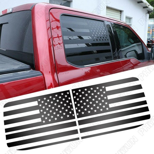 2pcs Rear Window Side Trim Decor Stickers Decal for 2009