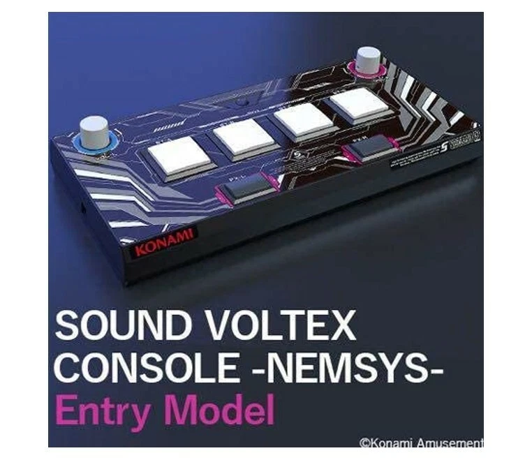 Konami SOUND VOLTEX CONSOLE -NEMSYS- Entry Model F/S from Japan