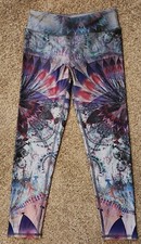 Evolution And Creation Yoga Pant Size S Small Legging Workout Active Wear Floral