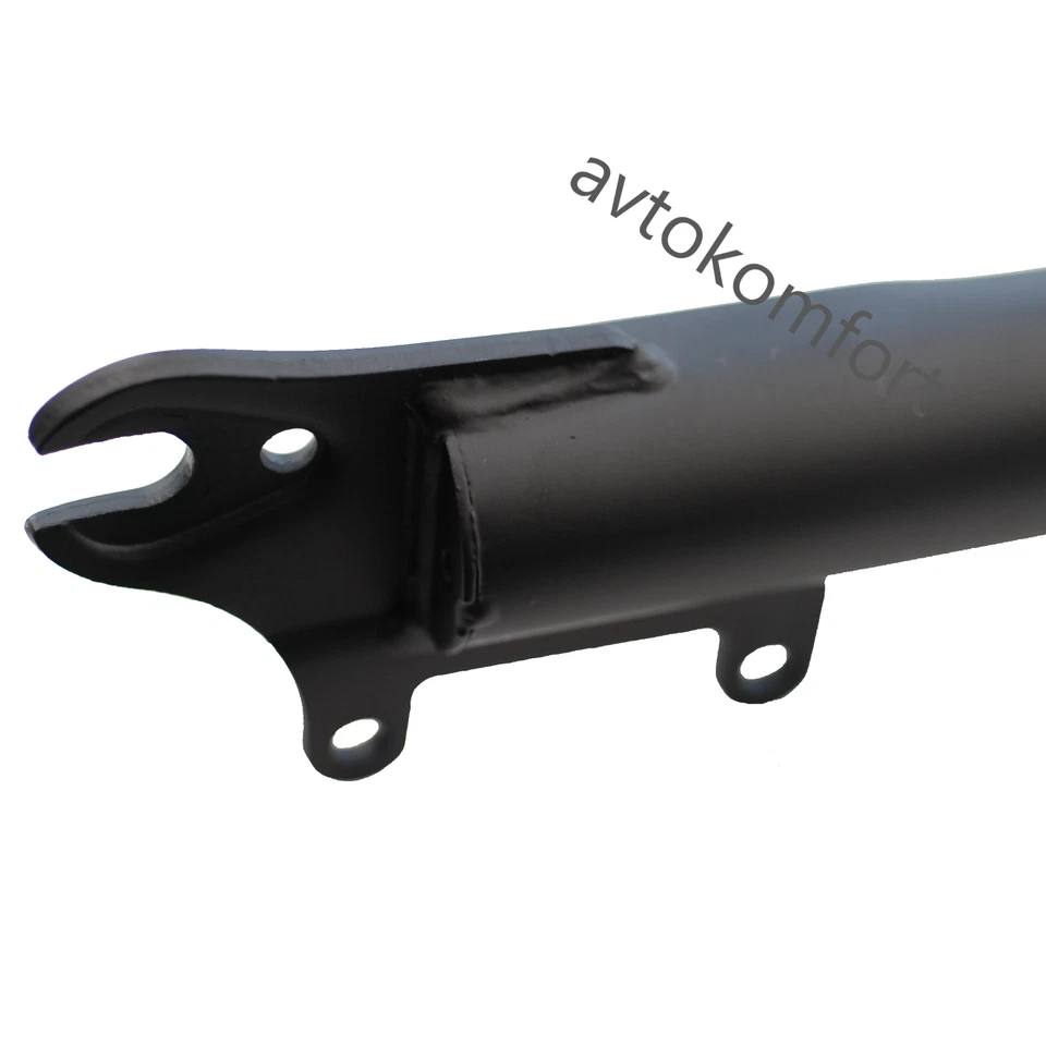 Forcella bici 26 pollici 25,4 mm 1 in filetto MTB mountain bike sospensione molla - Immagine 2 di 4