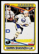 1990-91 Topps #310a Darrin Shannon