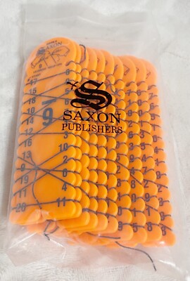 Saxon Industries, Math 2 Learning Wrap-Ups, Orange/Blue Subtraction from 0-9