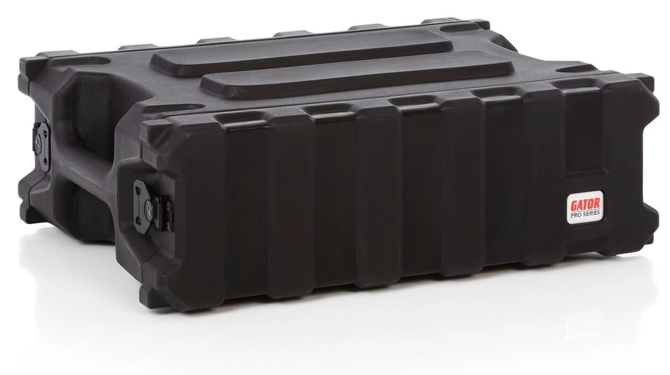 Gator Cases Pro Series Rotationally Molded 3U Rack Case with Shallow 13" Depth - Image 2 of 4
