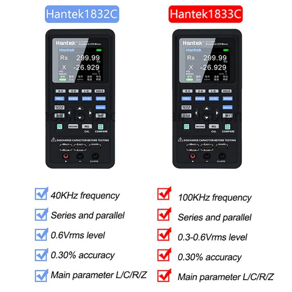 Hantek TO11 1832C LCR Meter Review Teardown Voltlog 303, 51 OFF
