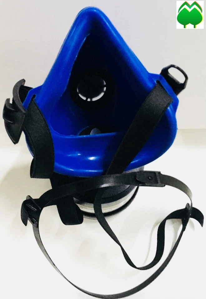 Maschera con filtro A2 P3 DPI Protettiva per agricoltura  polveri  verniciatura  - Immagine 2 di 3