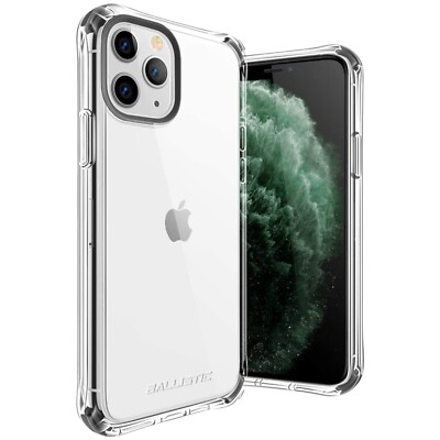 iPhone 11 Pro Case Clear Ballistic Jewel Fashionable Translucent Style