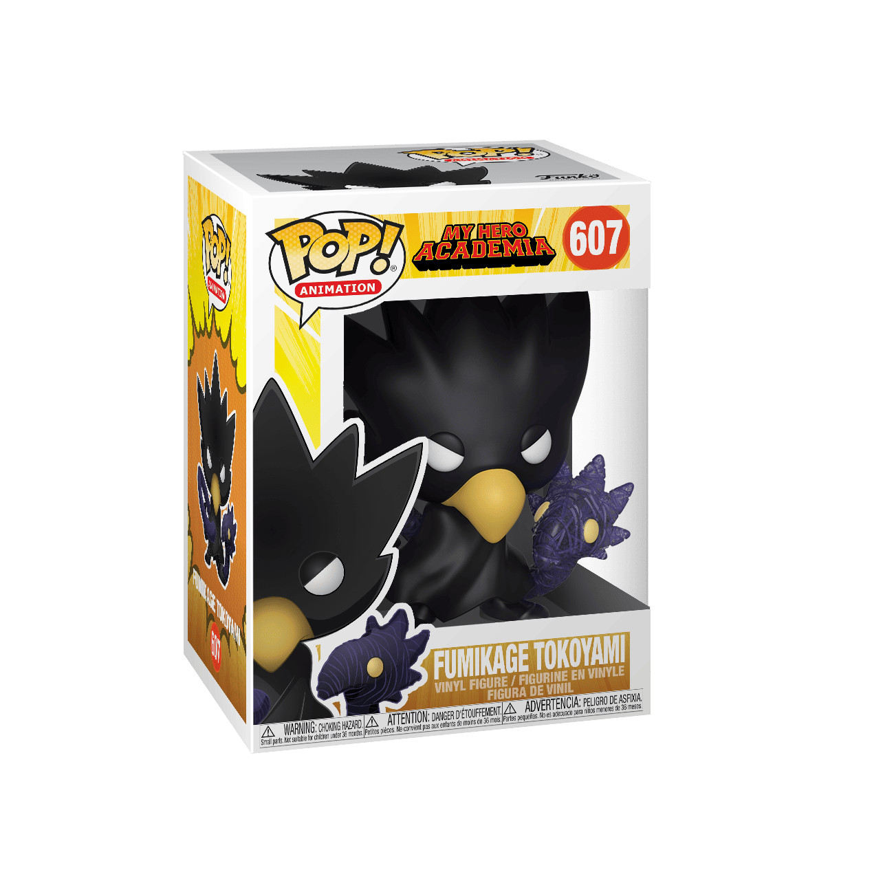 Fumiya Funko Pop! Fumikage Tokoyami (Dark Shadow) #607 My Hero Academia