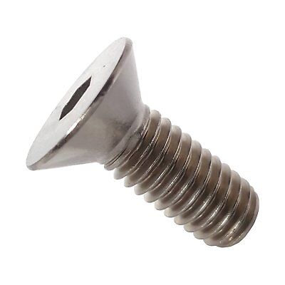 5/16-18 x 2-1/2" Flat Head Slotted Machine Screws Stainless Steel 18-8 Qty 50