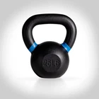25LB Cast Iron Kettlebell Powder Coated Weight for Home Strength Workout 11.34kg