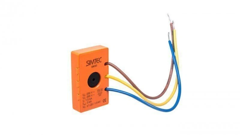 SIMET Varistor-Überspannungsableiter D Typ 3 1P 1,5kV (Kapsel für Dose und...