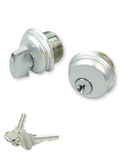 Storefront Door Lock Mortise Lock Commercial Door Cylinder Lock with Keys & T...