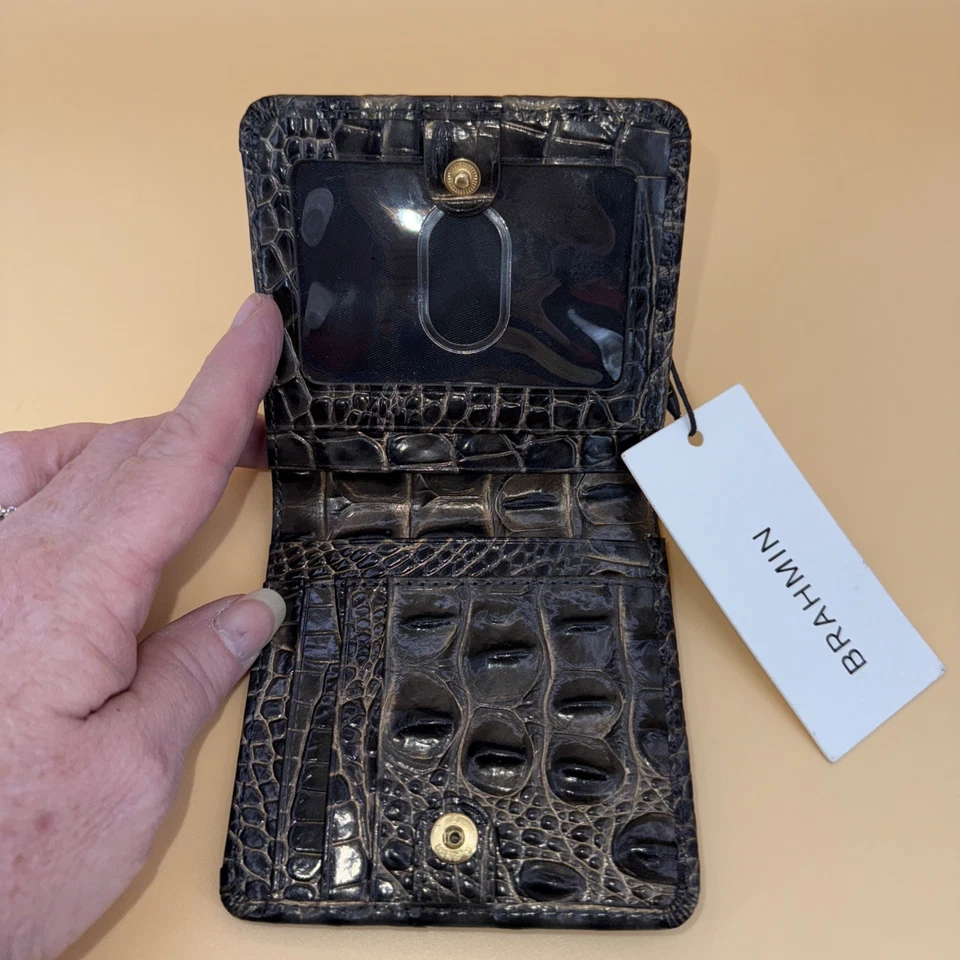 Cartera Brahmin Graphite Melbourne Jane - Nueva con etiquetas Foto 4 de 4