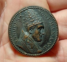 Superbe médaille Papale ancienne à identifier .