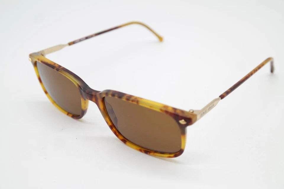 Gafas de sol vintage Armani 332 064-S marrón dorado ovaladas Foto 3 de 4