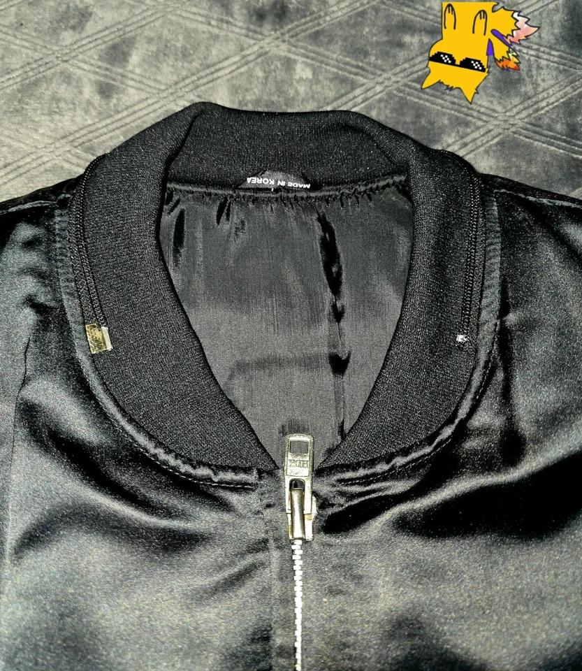 Vintage Far East Tour Okinawa Japan Embroidered Dragon Bomber Jacket  - Y2K - Image 3 of 4