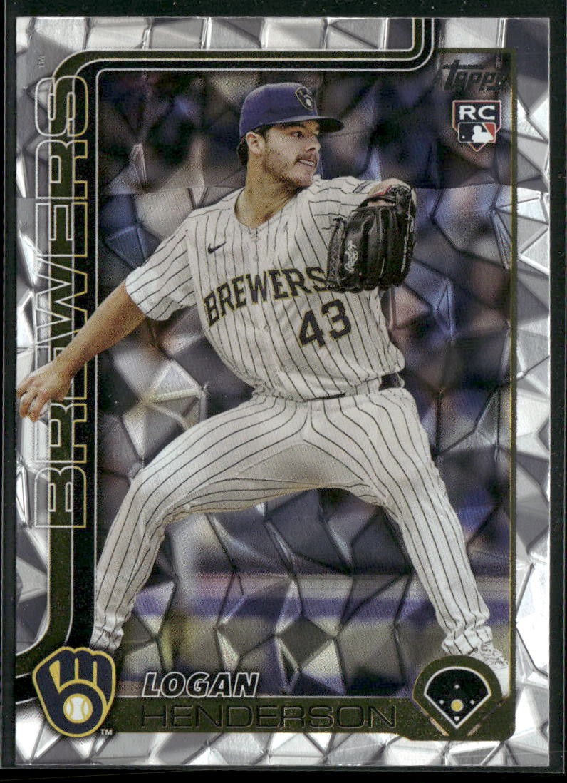 2025 Topps Update #US137 Logan Henderson Silver Foilboard