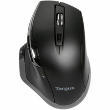 Targus Ergonomic Mouse, Anti Microbial - Black AMW584 Modern