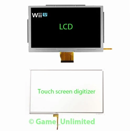 Novo LCD com Digitalizador Touchscreen Para Nintendo Wii U Gamepad - Imagem 4 de 4