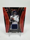2024 Panini Select - Draft Selections Memorabilia Caleb Williams  Red Prizm