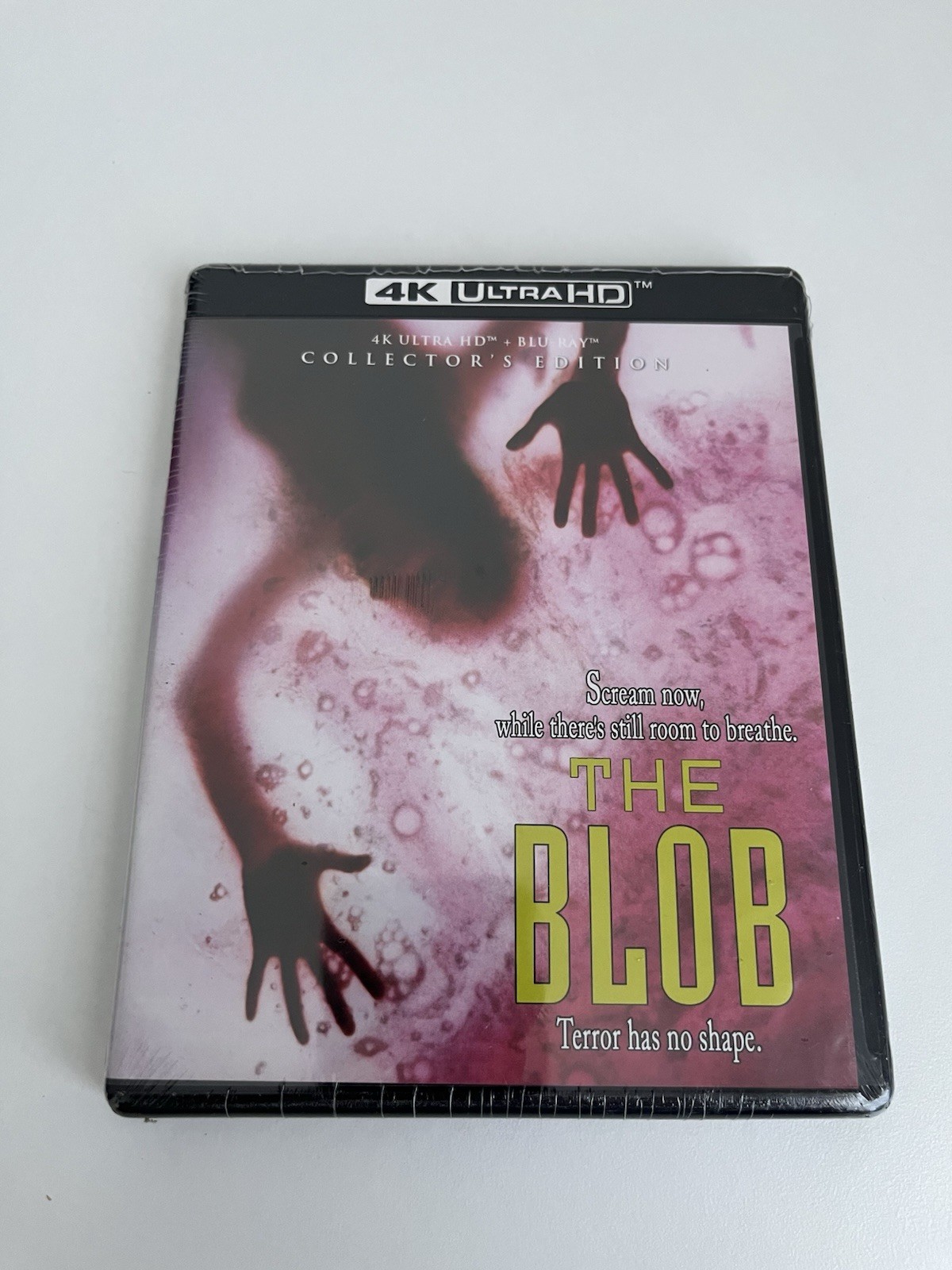 The Blob 1988 4K UHD + Blu-ray Collector's Edition Scream Factory New Sealed