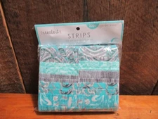 Create It 100% Cotton Fabric Strips Palazzo 2.5" x 42" 20 Pieces Quilting