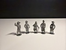 METAL FIGURINES LOT Of 5 - SCOTS VINTAGE - KINDER SURPRISE MINIATURES