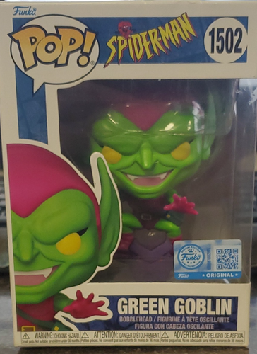 Funko Pop! Marvel Green Goblin Bobblehead Vinyl Figur #1502 2025