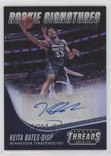 2018 Panini Threads Rookie Signatures Premium 49/95 Keita Bates-Diop Auto 04u1