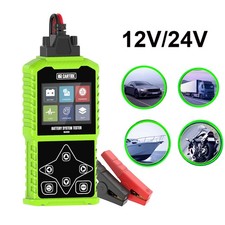 Digital Battery Tester Analyzer 12v 24v Battery Load Tester Car Diagnostic Tool Digital Battery Tester Analyzer 12v 24v Battery Load Tester Car Diagnostic Tool