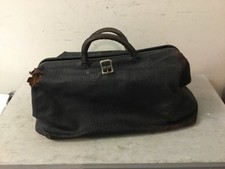 ANCIEN sac de médecin cuir fin 1800/début 1900 médecin de voyage médical